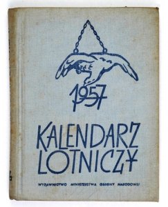 KALENDARZ lotniczy 1957 r.