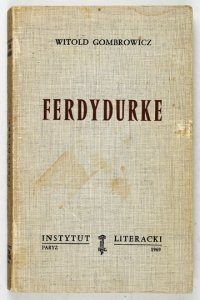 GOMBROWICZ Witold - Ferdydurke.