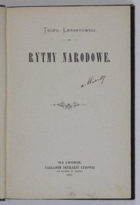 Lenartowicz Teofil - Rytmy narodowe