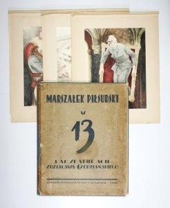 CZERMAŃSKI Zdzisław - Marszałek Piłsudski w 13 karykaturach ... Wstęp Jana Lechonia. Wyd. II.