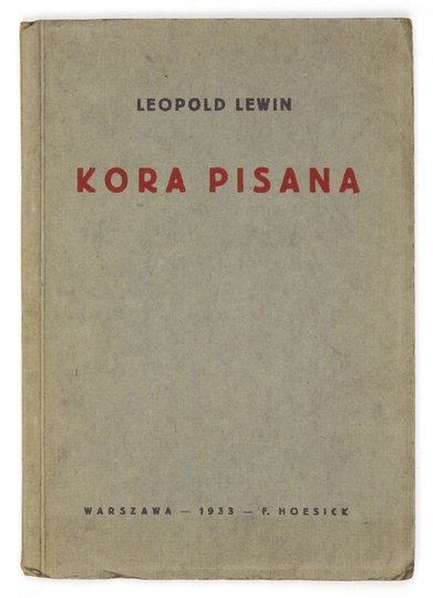 LEWIN Leopold - Kora pisana.