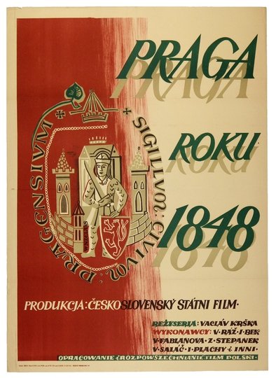 MŁODOŻENIEC Jan - Praga roku 1848. 1950.