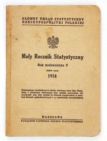 MAŁY Rocznik Statystyczny. Rok 5: 1934.