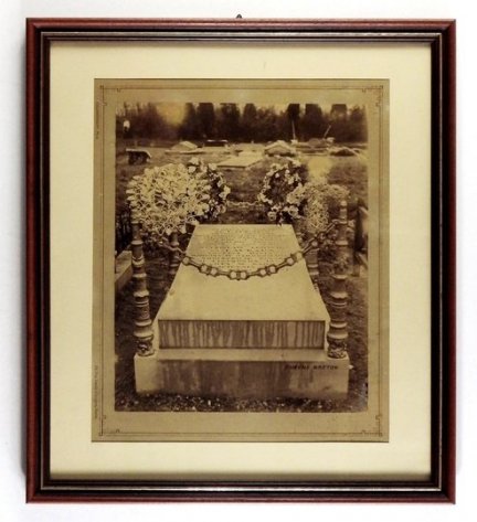 [DE LAVEAUX Stanisław Ludwik - nagrobek na cmentarzu - fotografia widokowa].