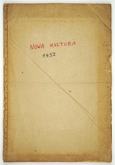 NOWA Kultura. Tygodnik społeczno-kulturalny. 1952