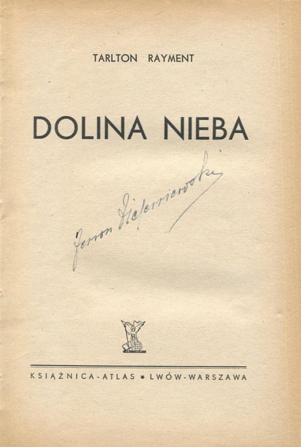 Rayment Tarlton - Dolina nieba.