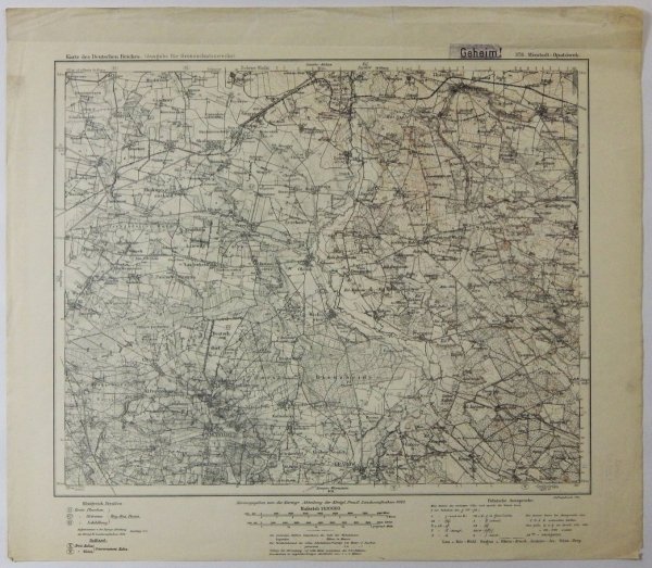 Mixstadt-Opatówek - mapa 1:100 000