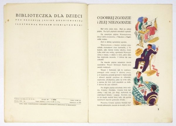 KRZEMIENIECKA Lucyna - Był sobie jeden dom. Ilustrował Wacław Siemiątkowski.