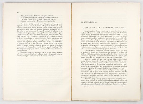 PÓŁ wieku wspomnień uczniów gimnazjum im. B. Nowodworskiego (św. Anny) w Krakowie. 1588-1938. Wydawnictwo jubileuszu gimnazjum im. B. Nowodworskiego w Krakowie.