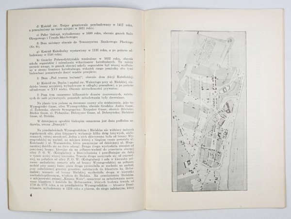 STASZEWSKI Kazimierz - Plany i pomiary miasta Płocka oraz gruntów podmiejskich od roku 1793 do lat ostatnich.