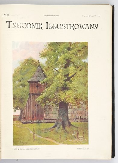 TYGODNIK Illustrowany.{|br /|}[R. 45], półrocze 1, nr 1-26: 2 I 1904 (20 XII 1903) 1901-25 (12) VI 1904{|br /|}[R. 45], półrocze 2, nr 27-53: 2 VII (19 VI) 1904-31 (18) XII 1904.