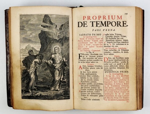 BREVIARIUM Romanum Ex decreto Sacro-Sancti Concilii Tridentini restitutum. S. PII V. Pontificis Maximi Jussu editum, Clementis VIII [...] Urbani PP. VIII. Auctoritate recognitum. In quo omnia fuis locis ad longum profita funt, pro majori recitantium commo