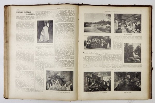 TYGODNIK Illustrowany. Pismo obejmujące ważniejsze wypadki spółczesne, życiorysy znakomitych ludzi, zbytki i pamiątki krajowe, podróże, powieści i poezye [...]. 1909