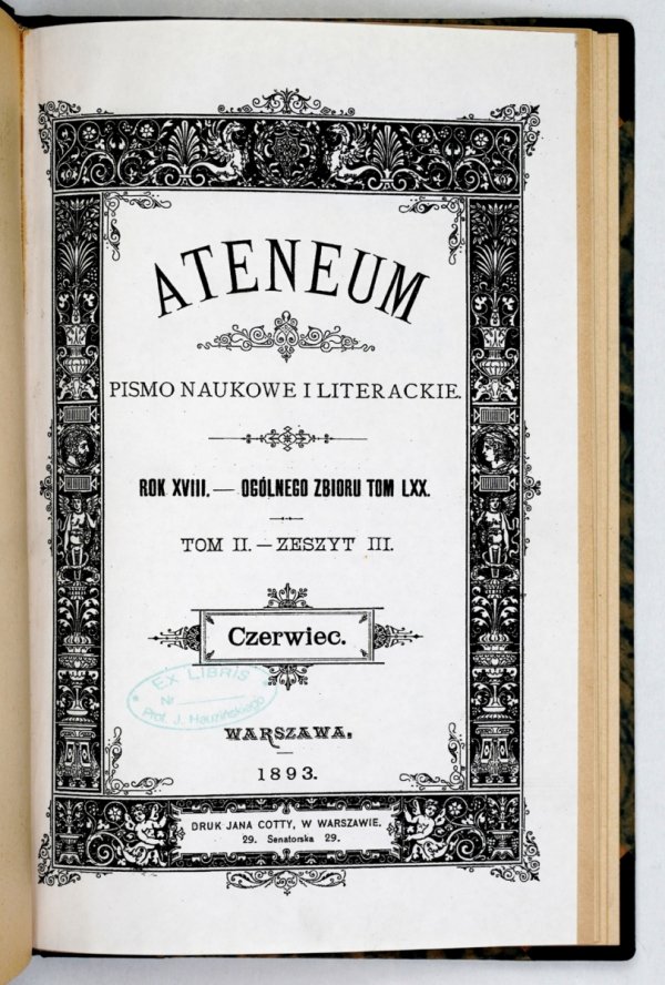 Bitwa pod Wiedniem w roku 1683. Wyimek z czasopisma "Ateneum" R. 18, t. 2, z. 3: VI 1893