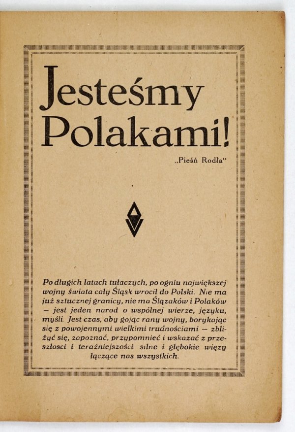 Jesteśmy Polakami!