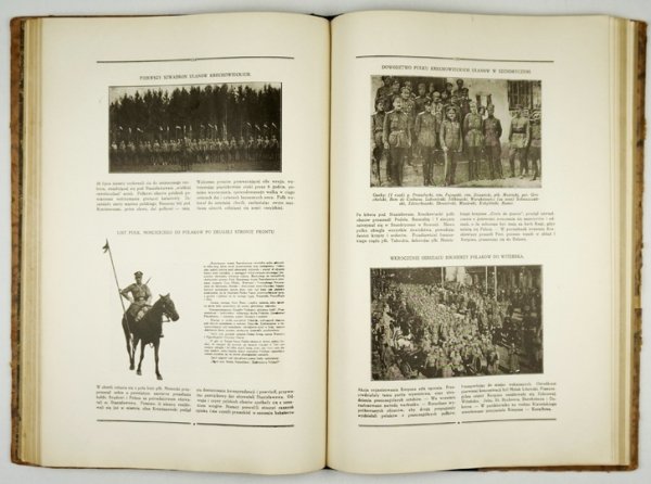 WIELICZKO M[aciej] - Polska w latach wojny światowej w kraju i na obczyźnie. Pamiątkowy zbiór fotografji i dokumentów. Zebrał i ułożył ...