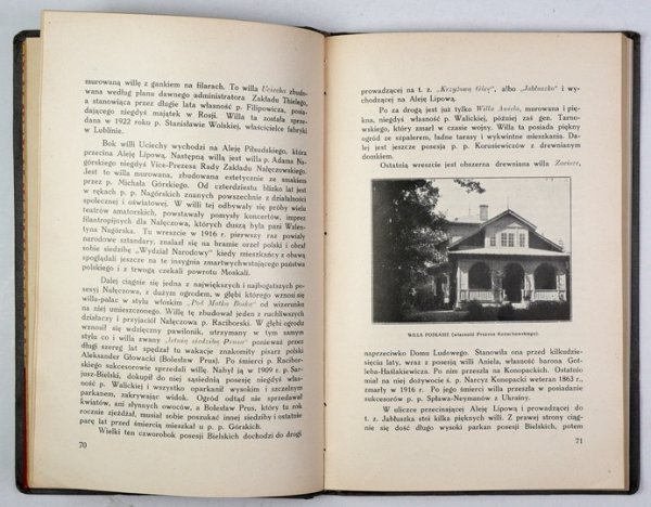 KOŻUCHOWSKI Zdzisław, ROGALSKI Mieczysław - Z dziejów dawnego i współczesnego Nałęczowa. W 125-ą rocznicę powstania zakładu leczniczego i oddania źródeł mineralnych do użytku publiczności. Zbiorowe wydawnictwo historyczno-pamiątkowe o Nałęczowie i jego ok