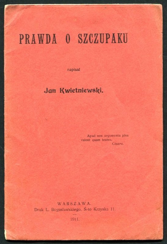 Kwietniewski Jan - Prawda o Szczupaku
