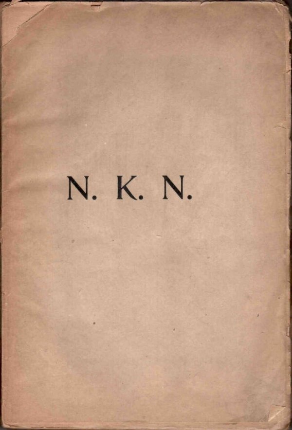 Srokowski Konstanty - N.K.N. Zarys historji Naczelnego Komitetu Narodowego.