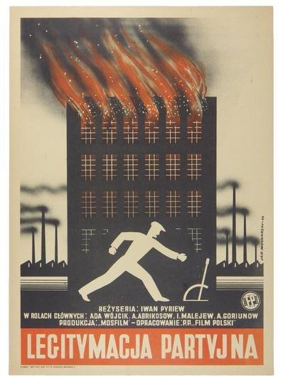 Mucharski Jan - Legitymacja partyjna.