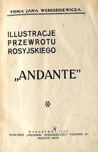 WERESZKIEWICZ Jan - Andante