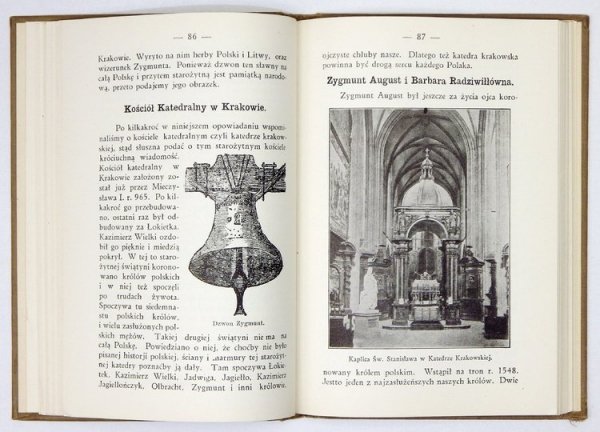 CHOCISZEWSKI Józef - Dzieje narodu polskiego. Wydanie poprawione i uzupełnione historją lat ostatnich, oraz działalności Polaków w Ameryce w okresie wojny światowej. Ozdobione licznemi rycinami
