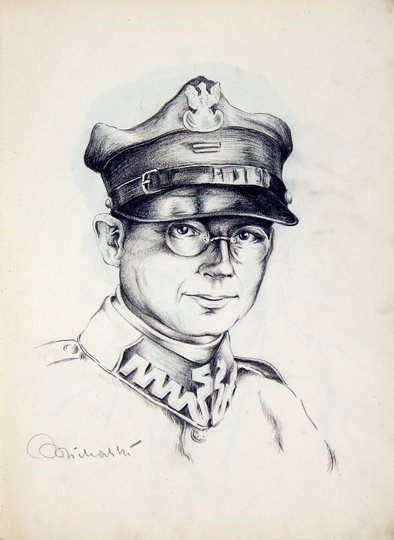 [NAUKA rysunku postaci ludzkiej]. Notatnik-szkicownik Alfonsa Michałowskiego z wczesnych lat 30. XX w. z odręcznie spisanym po niemiecku kursem portretowania.