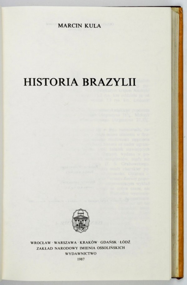 Kula Marcin - Historia Brazylii