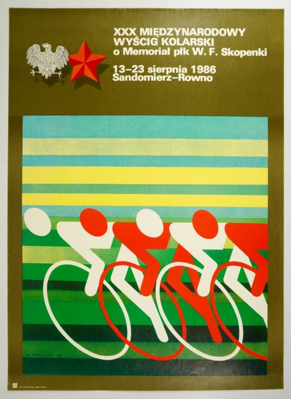 Mysyrowicz Witold - XXX Międzynarodowy Wyścig Kolarski o memoriał płk W. F. Skopenki. 12-13 sierpnia 1986. Sandomierz - Rowno