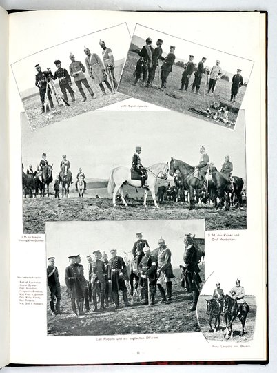 KAISERMANÖVER in der Ostmark 1902. Hrsg von der Redaktion der Woche.