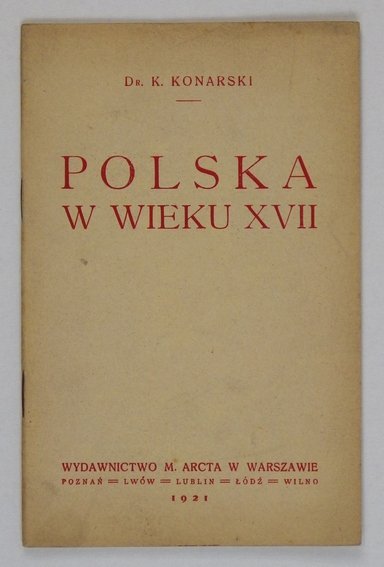 Konarski Kazimierz - Polska w wieku XVII