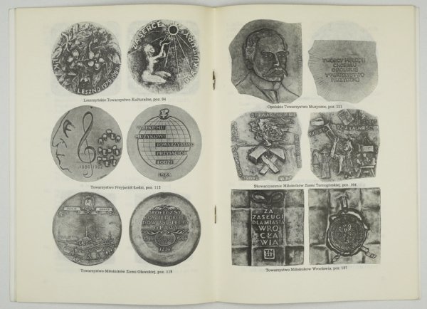 MUZEUM Sztuki Medalierskiej we Wrocławiu. Medale i odznaki polskich regionalnych towarzystw kultury 1954-1986. Katalog.