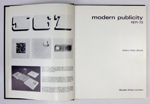 MODERN Publicity 1971-72. Editor F. Gluck. Vol. 41.