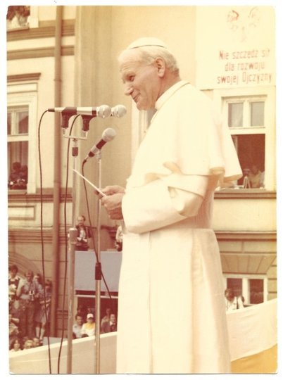 [JAN Paweł II - pierwsza pielgrzymka do Polski - fotografie sytuacyjne].