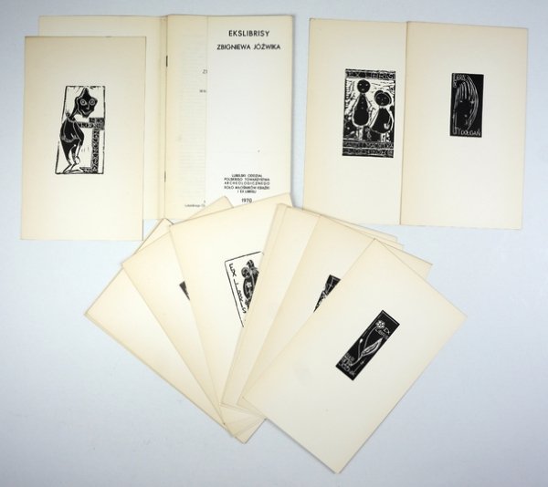 JÓŹWIK Zbigniew - Ekslibrisy ... Przedmowa Waldemara Michalskiego.