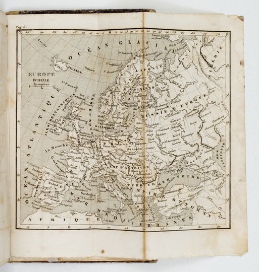 [BRANSIET Mathieu] - Abrégé de géographie commerciale et historique, contenant la division de la France par bassins, un tableau synoptique pour chaque province, des notions historiques sur les états du globe. Suivi des moeurs et des usages des principaux 