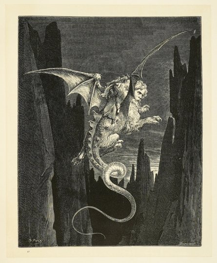 DANTE Alighieri - The Vison of Hell. Translated by Henry Francis Cary and illustrated with the designs of. M. Gustave Doré. New edition. With critical and explanatory notes, life of Dante, and Chronology.