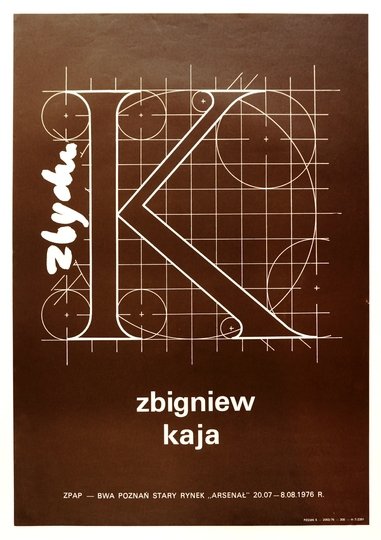 KAJA Zbigniew - Zbigniew Kaja. ZPAP - BWA Poznań. 1976.