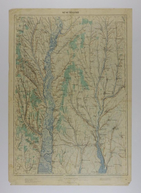Bołgrad - mapa 1:200 000