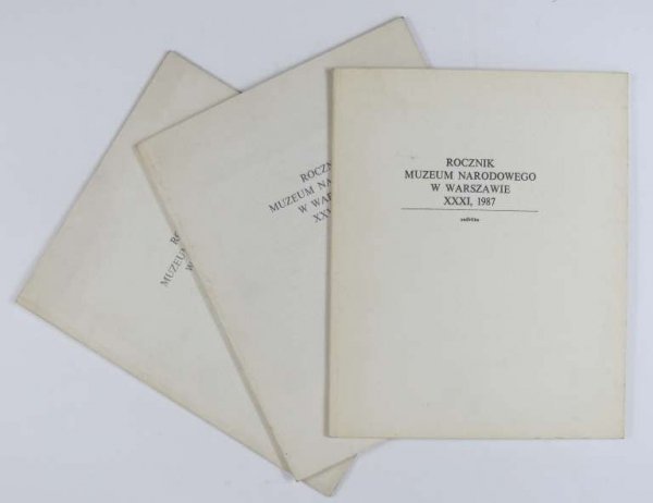 Witkiewicz Stanisław Ignacy. Trzy artykuły Ireny Jakimowicz dotyczące życia Witkacego, wydane jako nadbitki z &quot;Rocznika Muzeum Narodowego w Warszawie z l. 1984-1987.