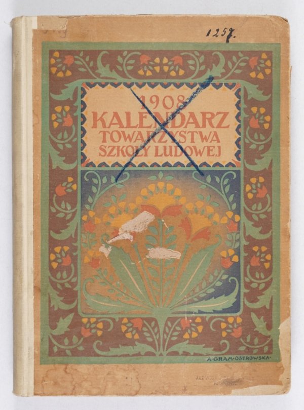 Kalendarz Towarzystwa Szkoły Ludowej na rok 1908