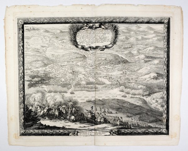 [WOJNICZ, Tarnów]. Conflictus apud Tarnovam et Wounicium [...]. Miedzioryt form. 28,9x36,9 cm