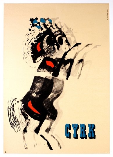 GÓRKA Wiktor - Cyrk. 1962.