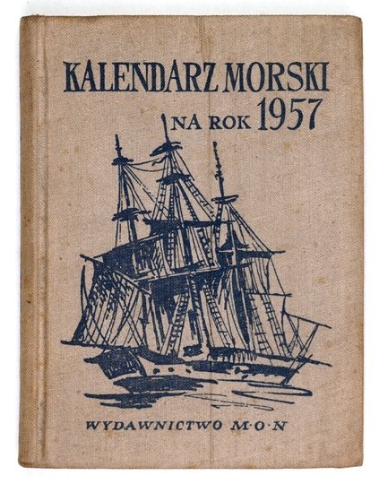 KALENDARZ morski na rok 1957.