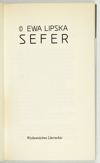 LIPSKA Ewa - Sefer.