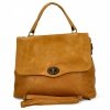 Torebka Damska w Stylu Vintage firmy Hernan Jasno Ruda