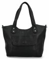 Torebka Damska typu Shopper firmy Herisson Czarna
