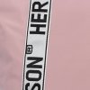 Modna Torebka Shopper Bag XL firmy Herisson Pudrowy Róż