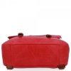 Plecak Damski w Stylu Vintage XL firmy Herisson Czerwony