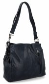 Torebka Damska Shopper Bag XL firmy Hernan Granatowa